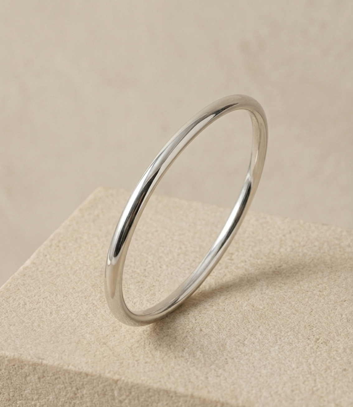 essential bangle zilver