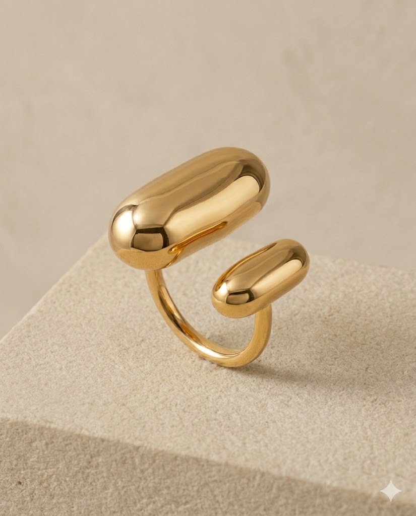 Solar ring gold